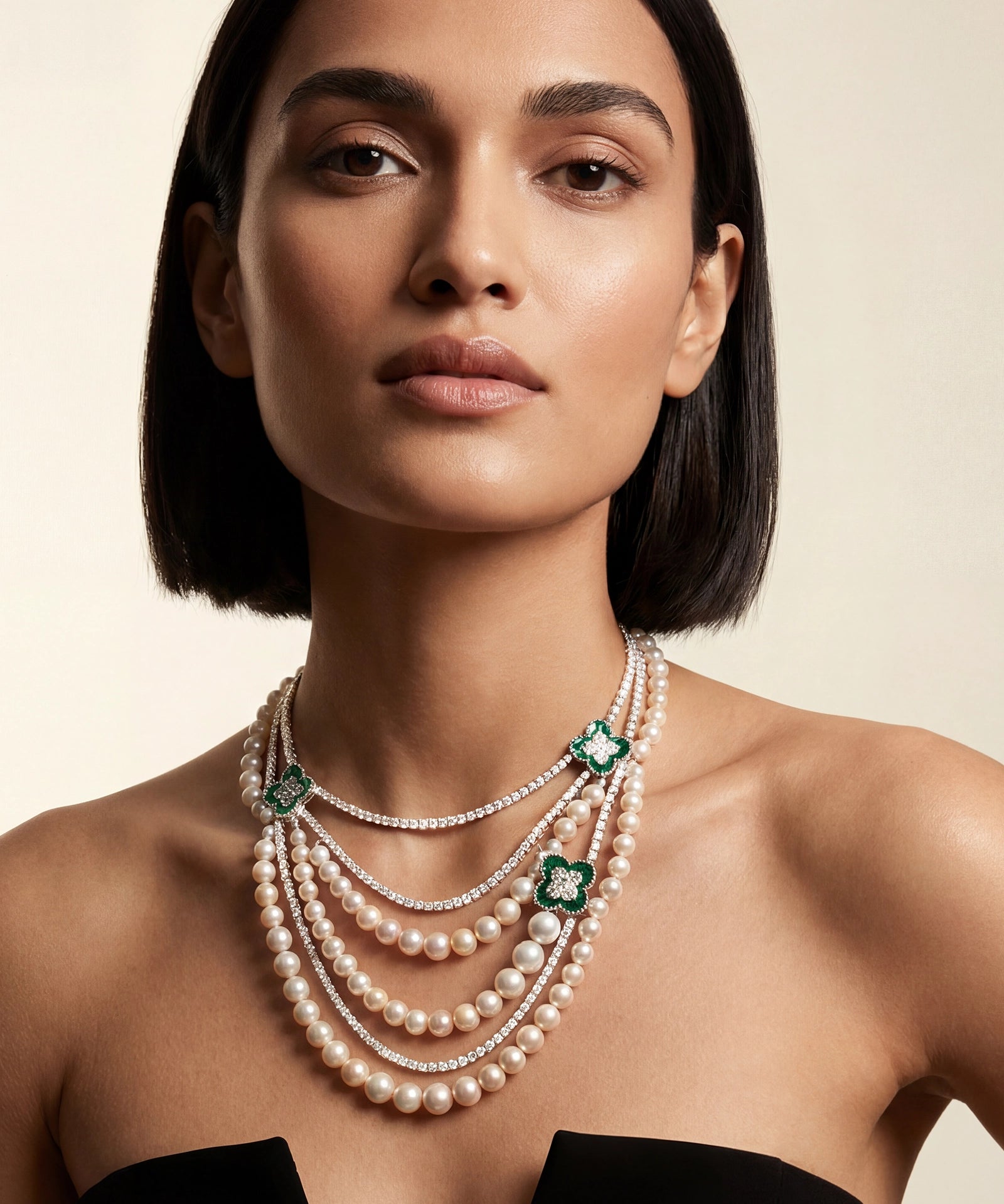 Like a Star Pearl Necklace | AMARIS JEWELS | Fine Jewelry 