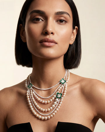 Like a Star Pearl Necklace