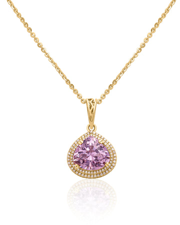 Lilac Drop Pendant 2.0