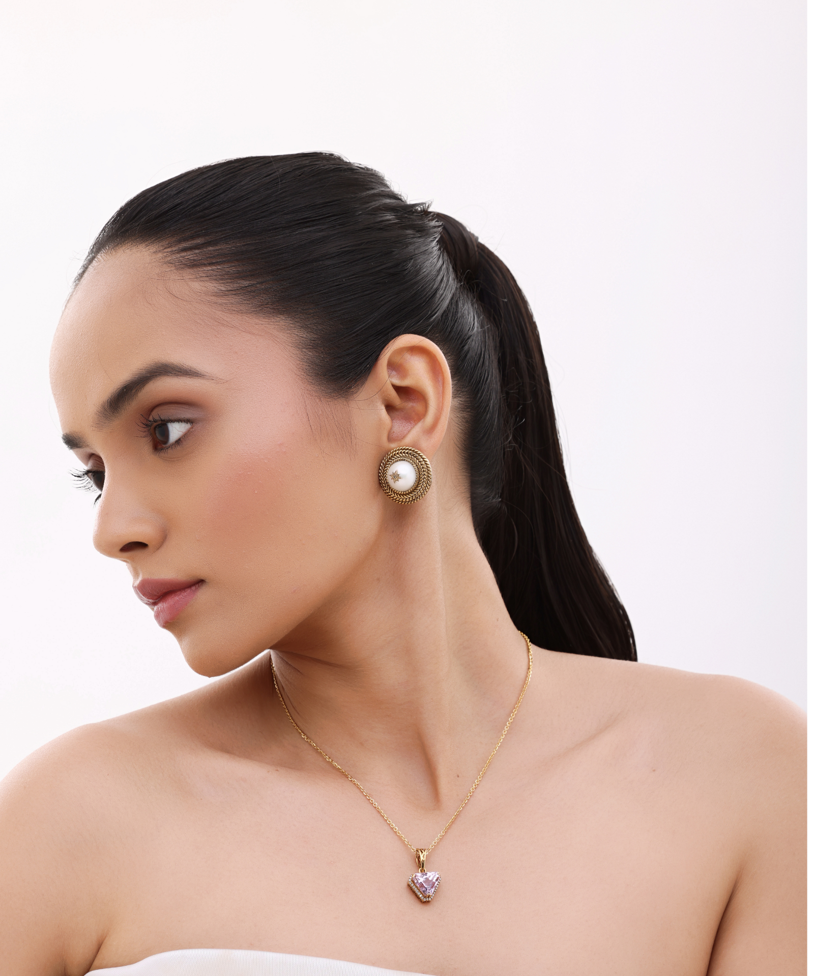 Lilac Drop Pendant | AMARIS JEWELS | Fine Jewelry 