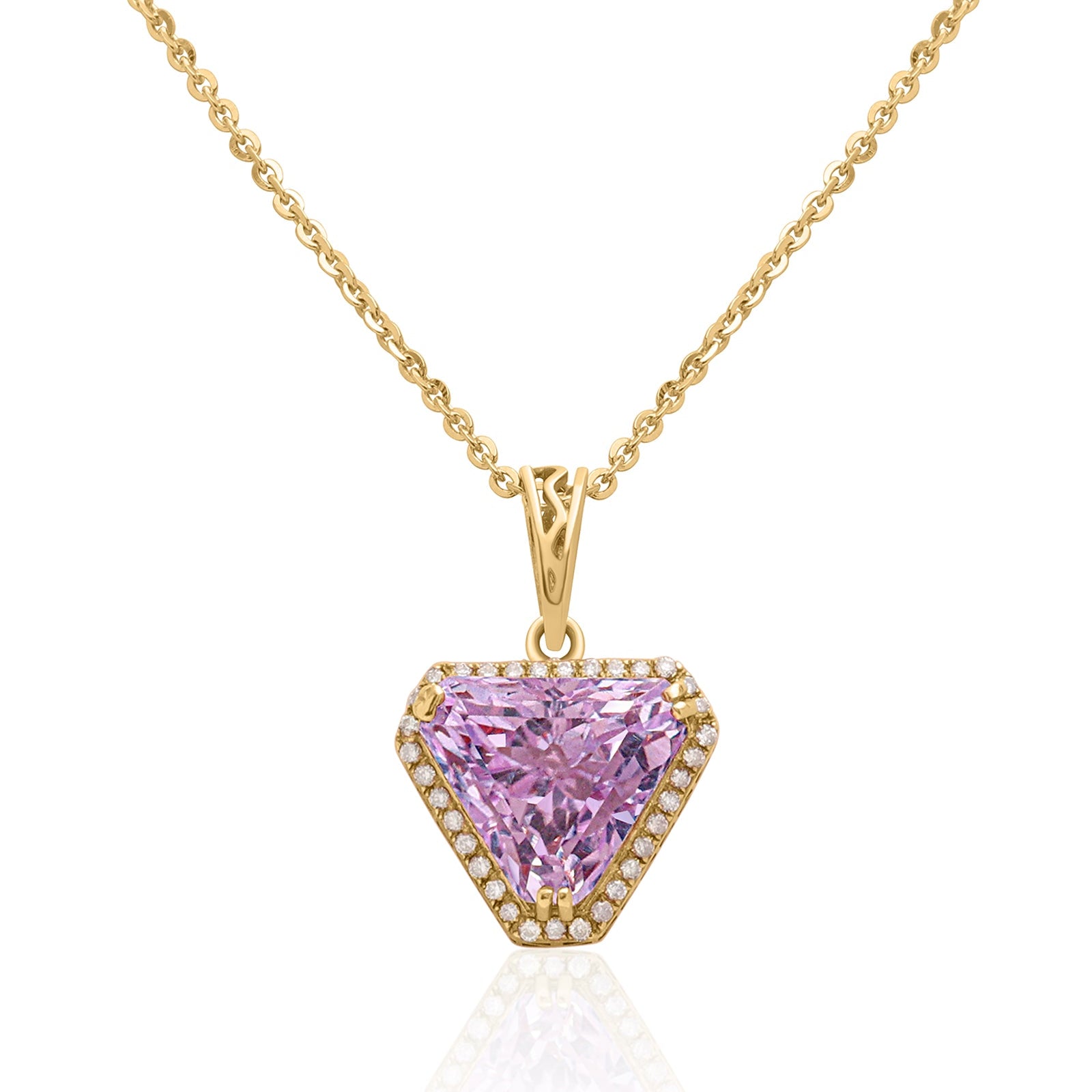 Lilac Drop Pendant | AMARIS JEWELS | Fine Jewelry 