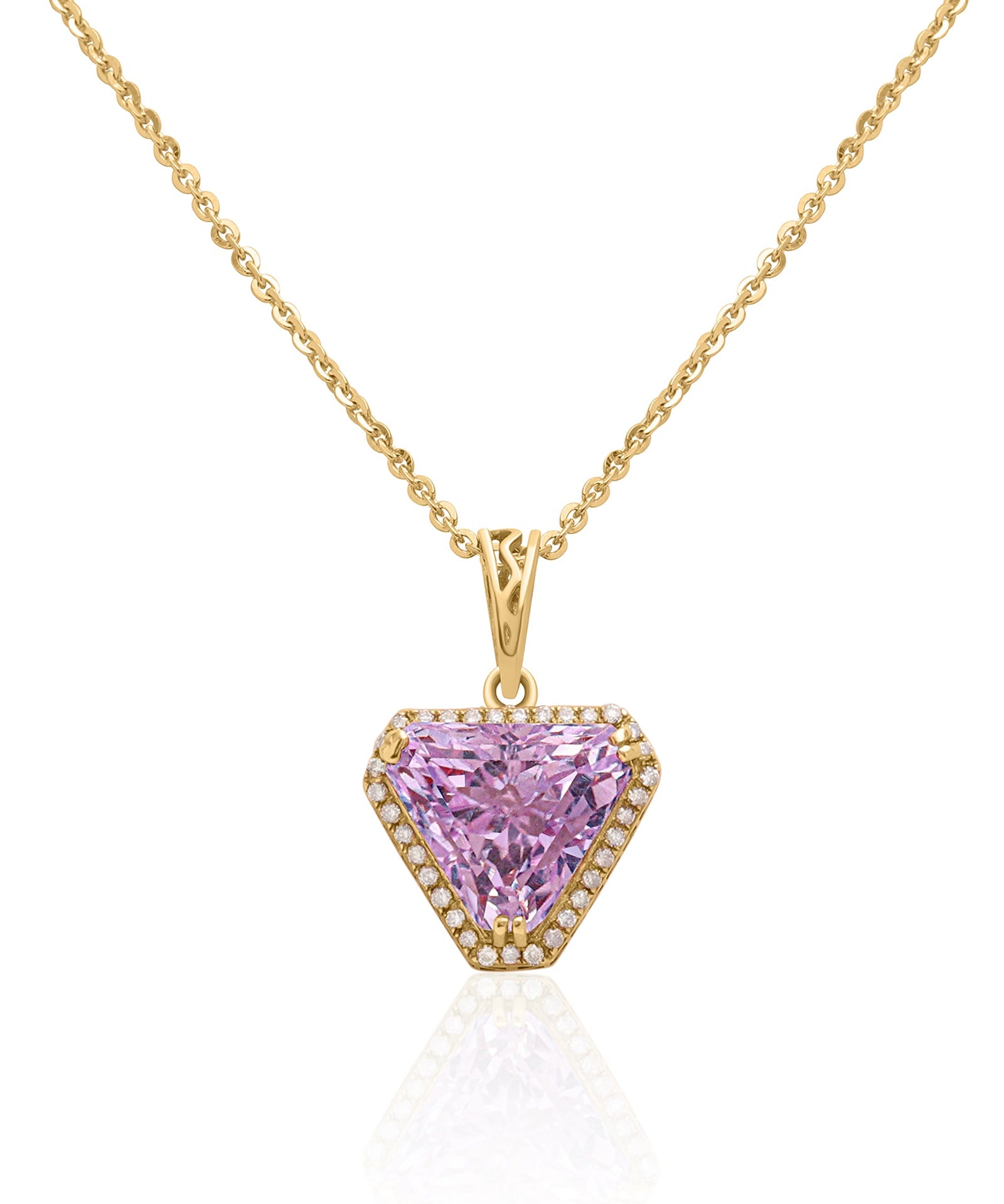 Lilac Drop Pendant | AMARIS JEWELS | Fine Jewelry 