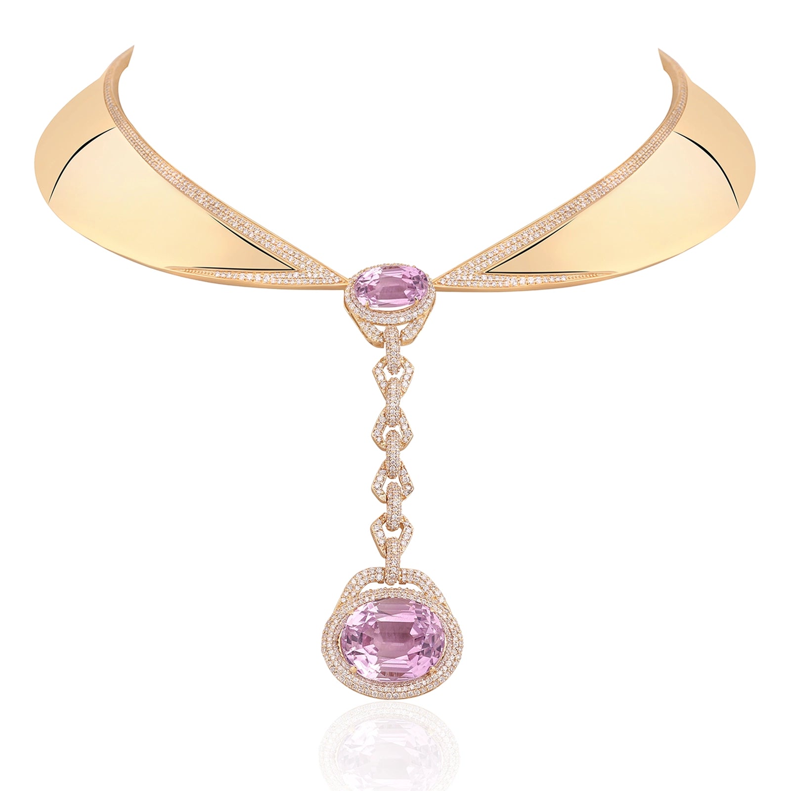 Lilac Loop Torque | AMARIS JEWELS | Fine Jewelry 