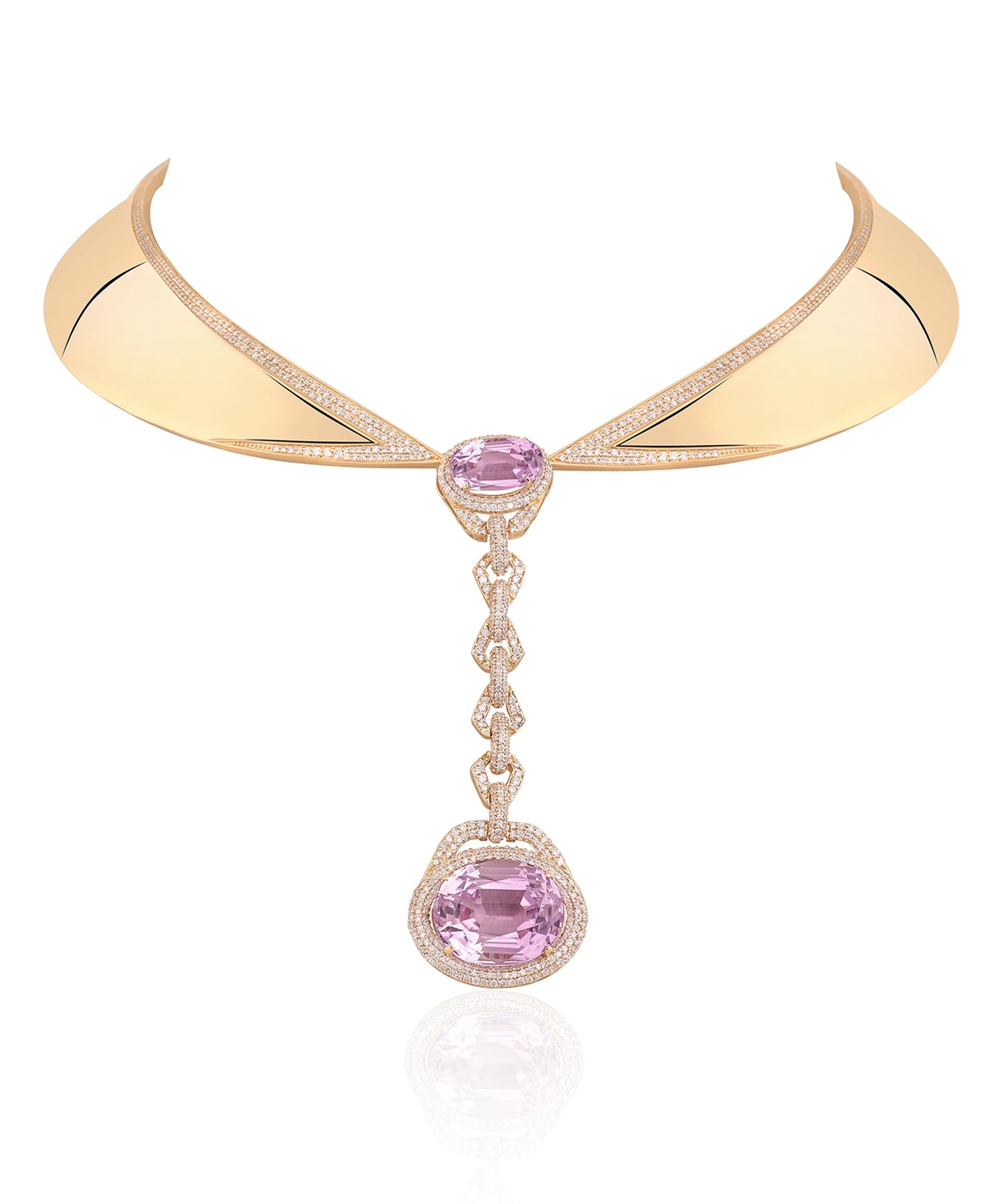 Lilac Loop Torque | AMARIS JEWELS | Fine Jewelry 