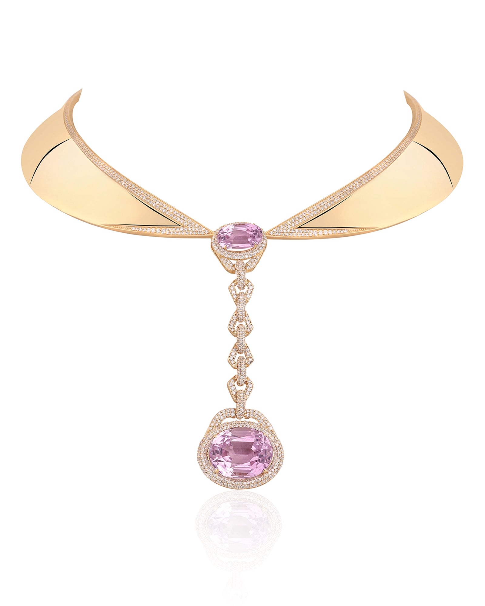 Lilac Loop Torque | AMARIS JEWELS | Fine Jewelry 