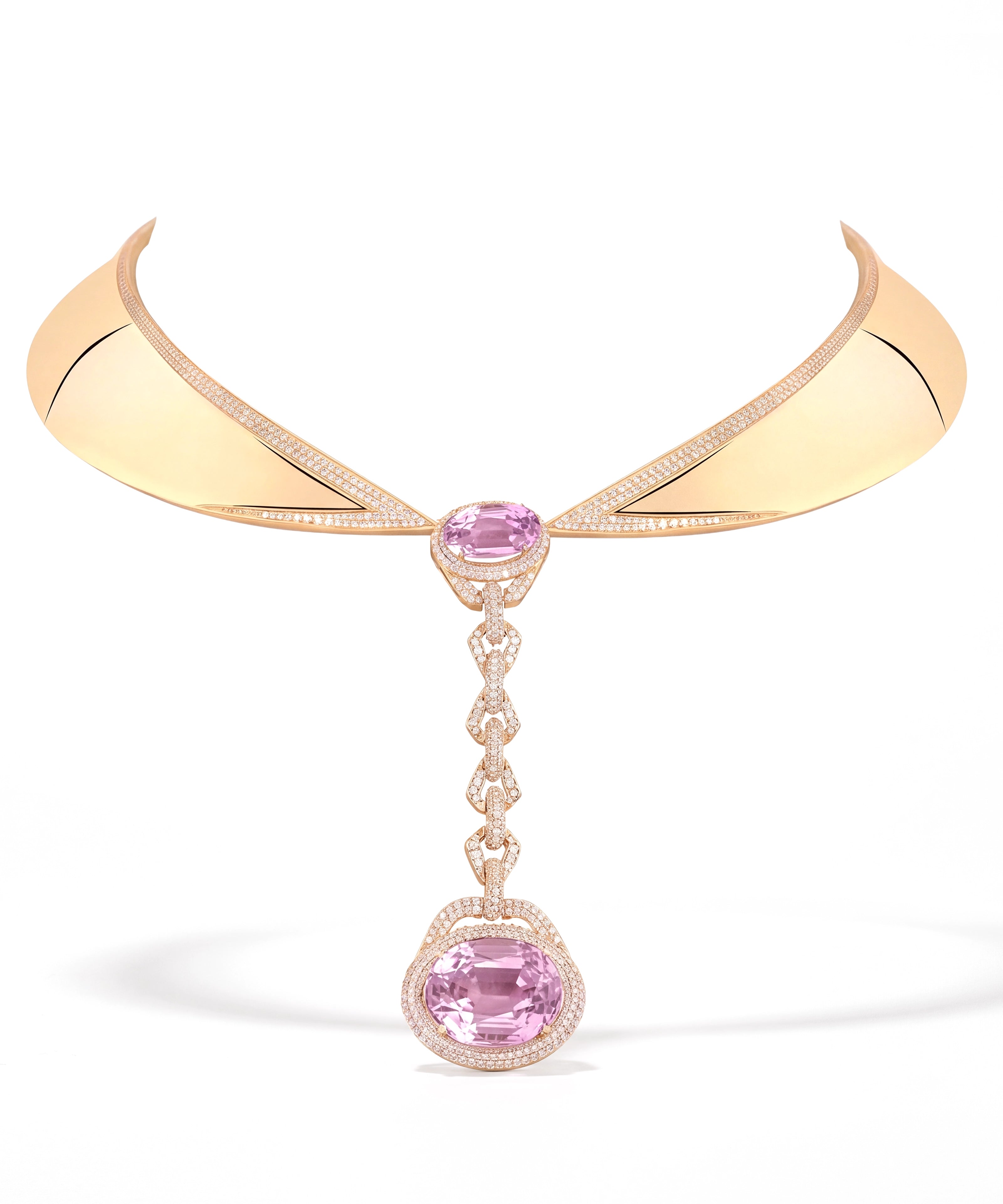 Lilac Loop Torque | AMARIS JEWELS | Fine Jewelry