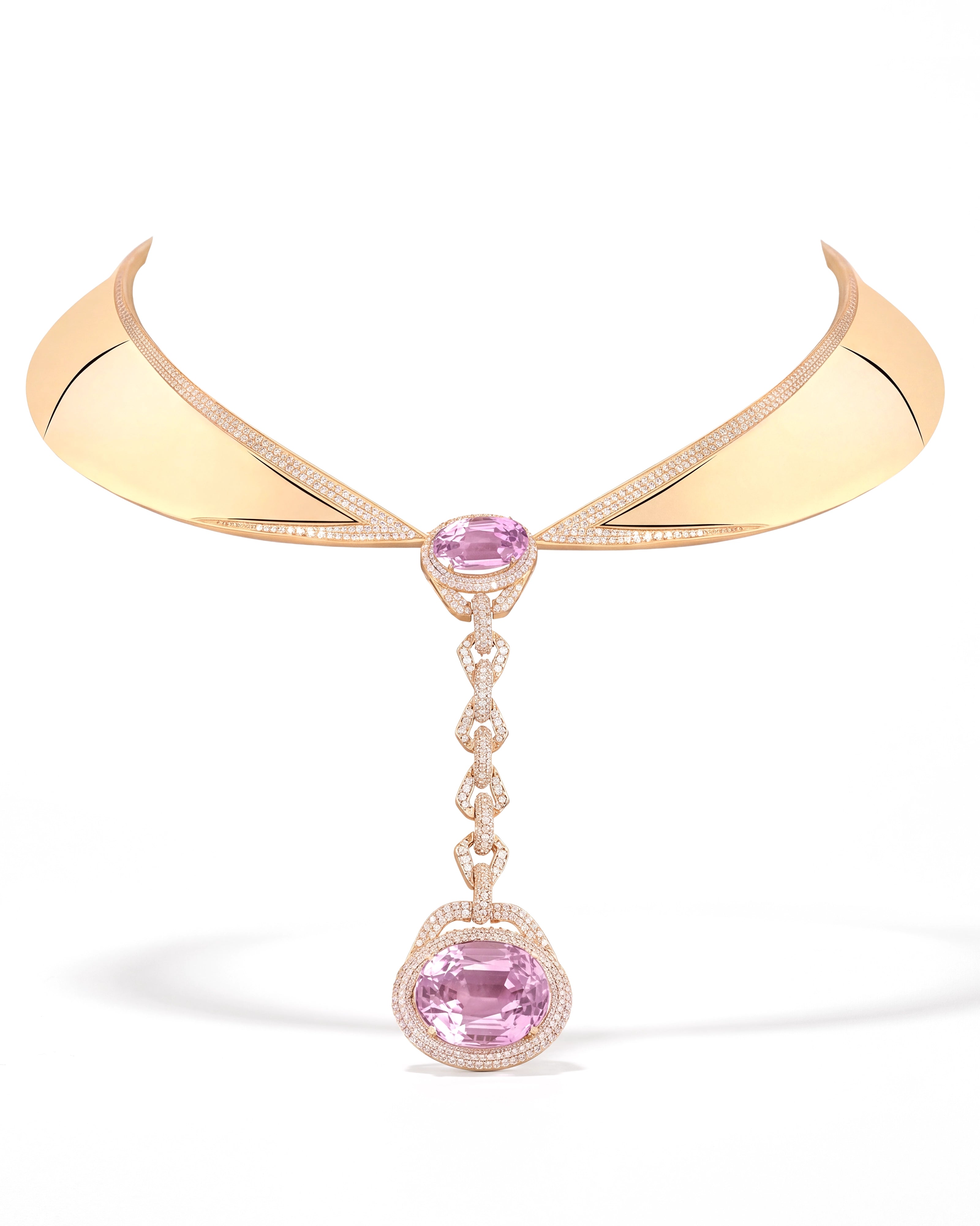 Lilac Loop Torque | AMARIS JEWELS | Fine Jewelry