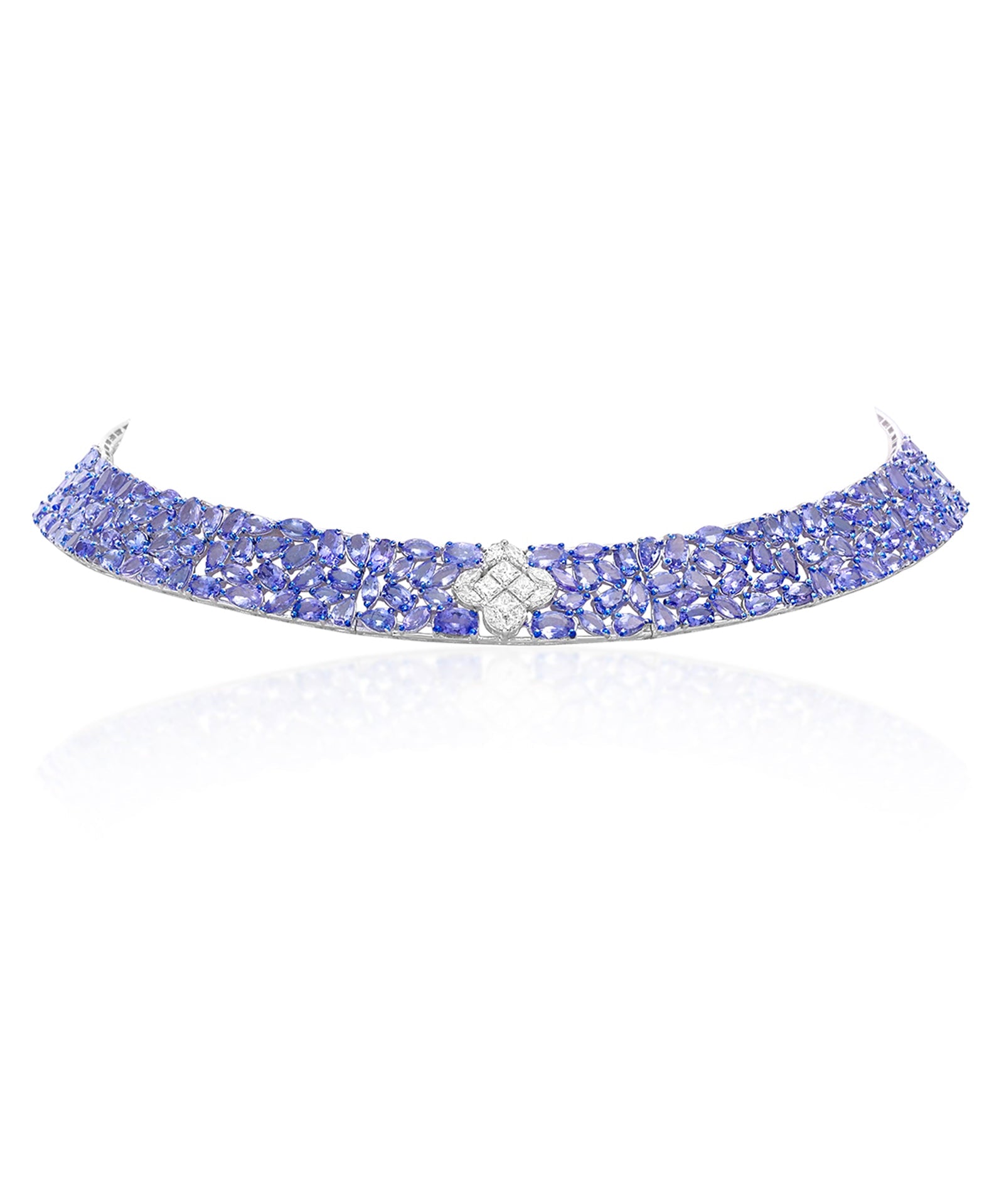 Lily Luck Tanzanite Choker | AMARIS JEWELS | Fine Jewelry 