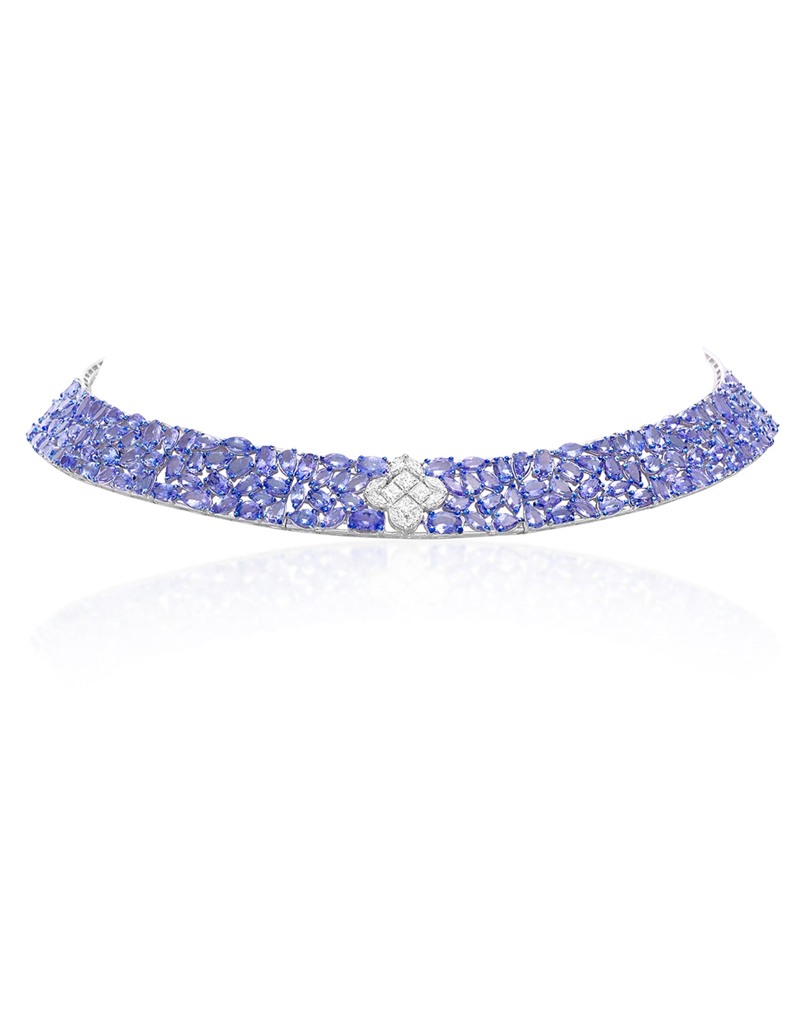 Lily Luck Tanzanite Choker | AMARIS JEWELS | Fine Jewelry 