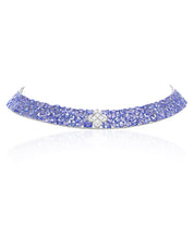 Lily Luck Tanzanite Choker | AMARIS JEWELS | Fine Jewelry 