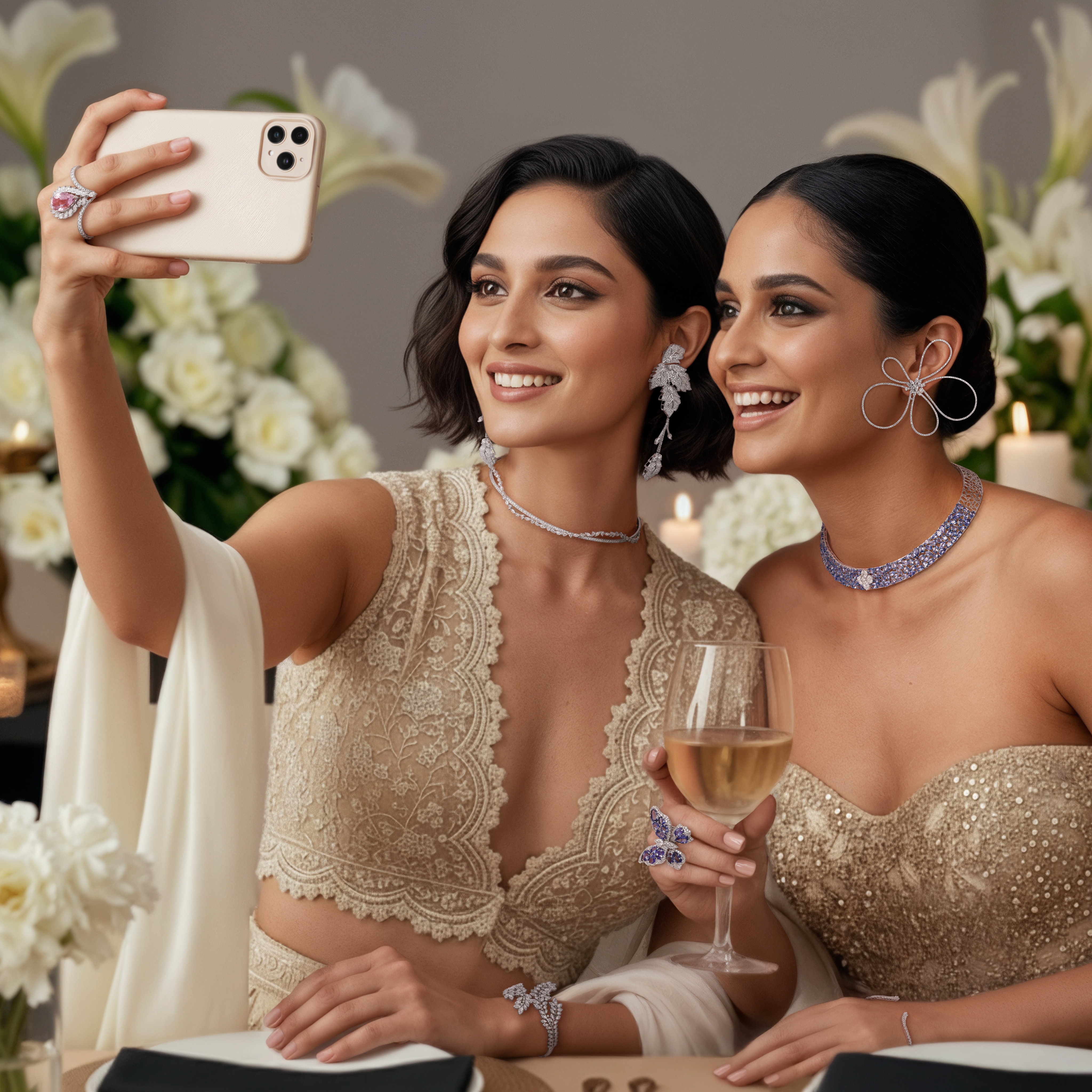 Lily Luck Tanzanite Choker | AMARIS JEWELS | Fine Jewelry 