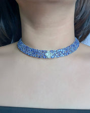 Lily Luck Tanzanite Choker | AMARIS JEWELS | Fine Jewelry 