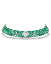 Lily luck Emerald Choker | AMARIS JEWELS | Fine Jewelry