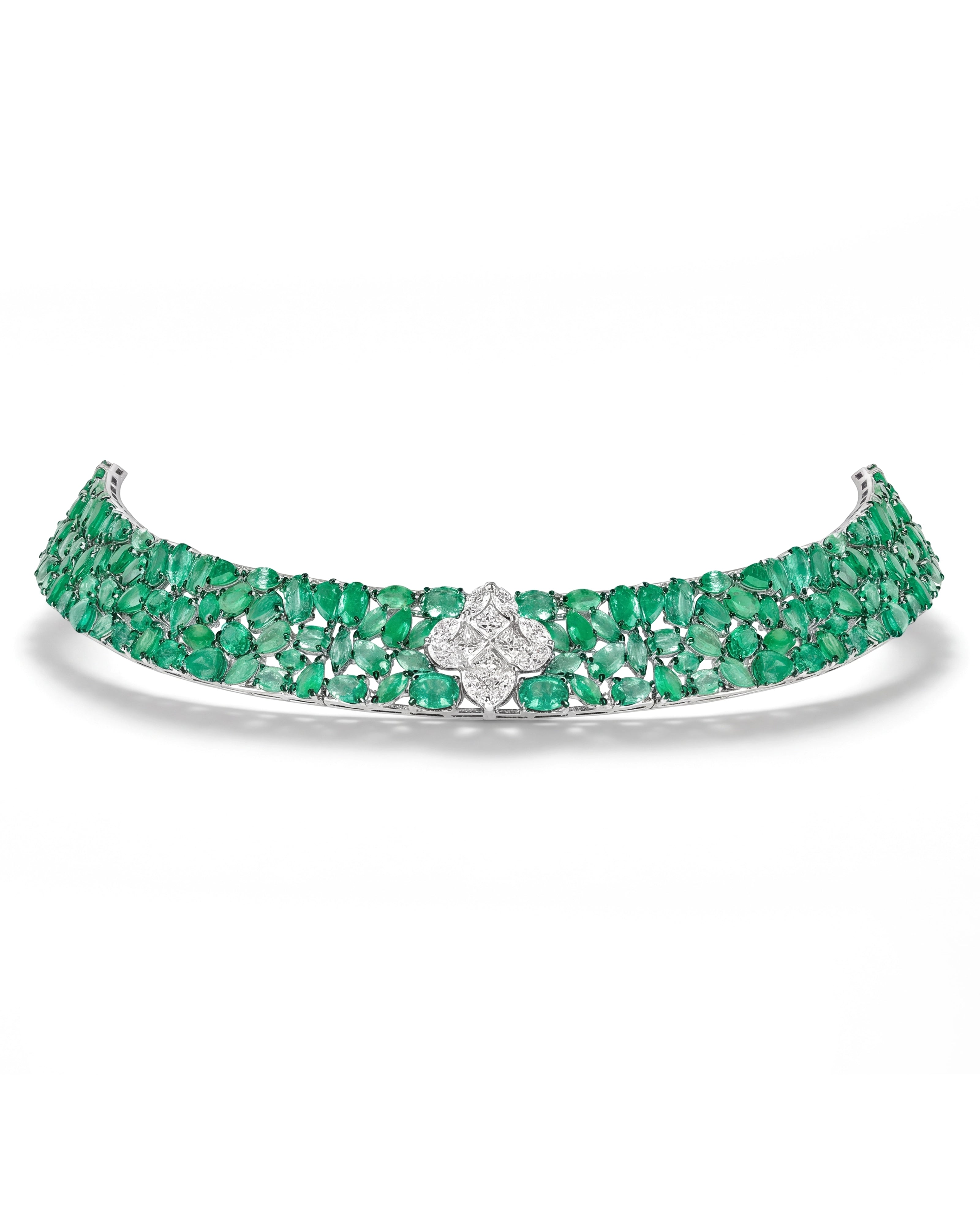 Lily luck Emerald Choker