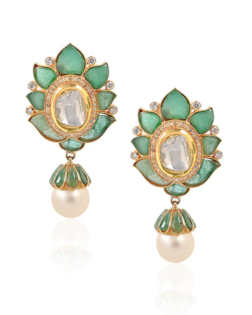 Lotus Blossom Earrings