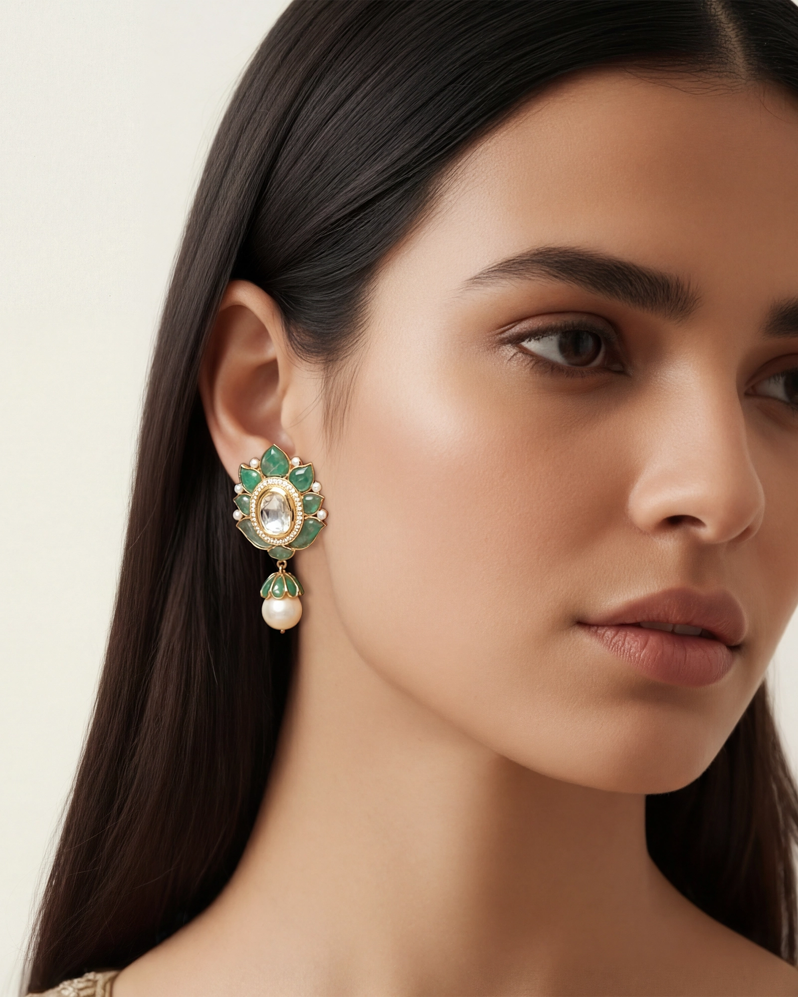 Lotus Blossom Earrings | AMARIS JEWELS | Fine Jewelry 