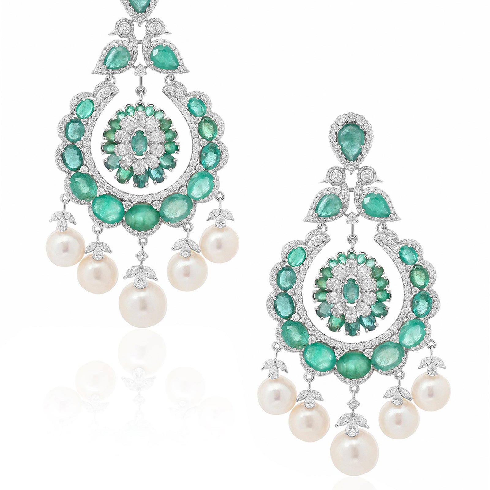 Mainstage Emerald Earrings | AMARIS JEWELS | Fine Jewelry 