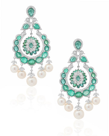 Mainstage Emerald Earrings