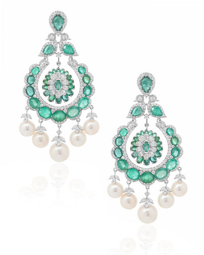 Mainstage Emerald Earrings