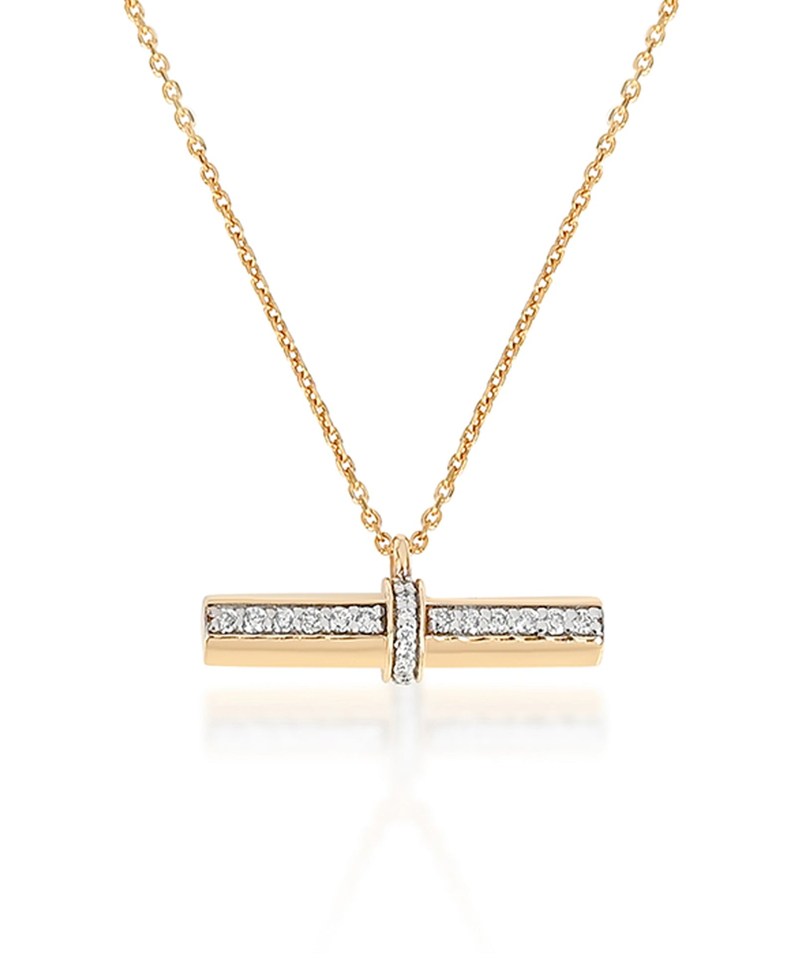 Marrakech Bar Pendant Necklace | AMARIS JEWELS | Fine Jewelry 
