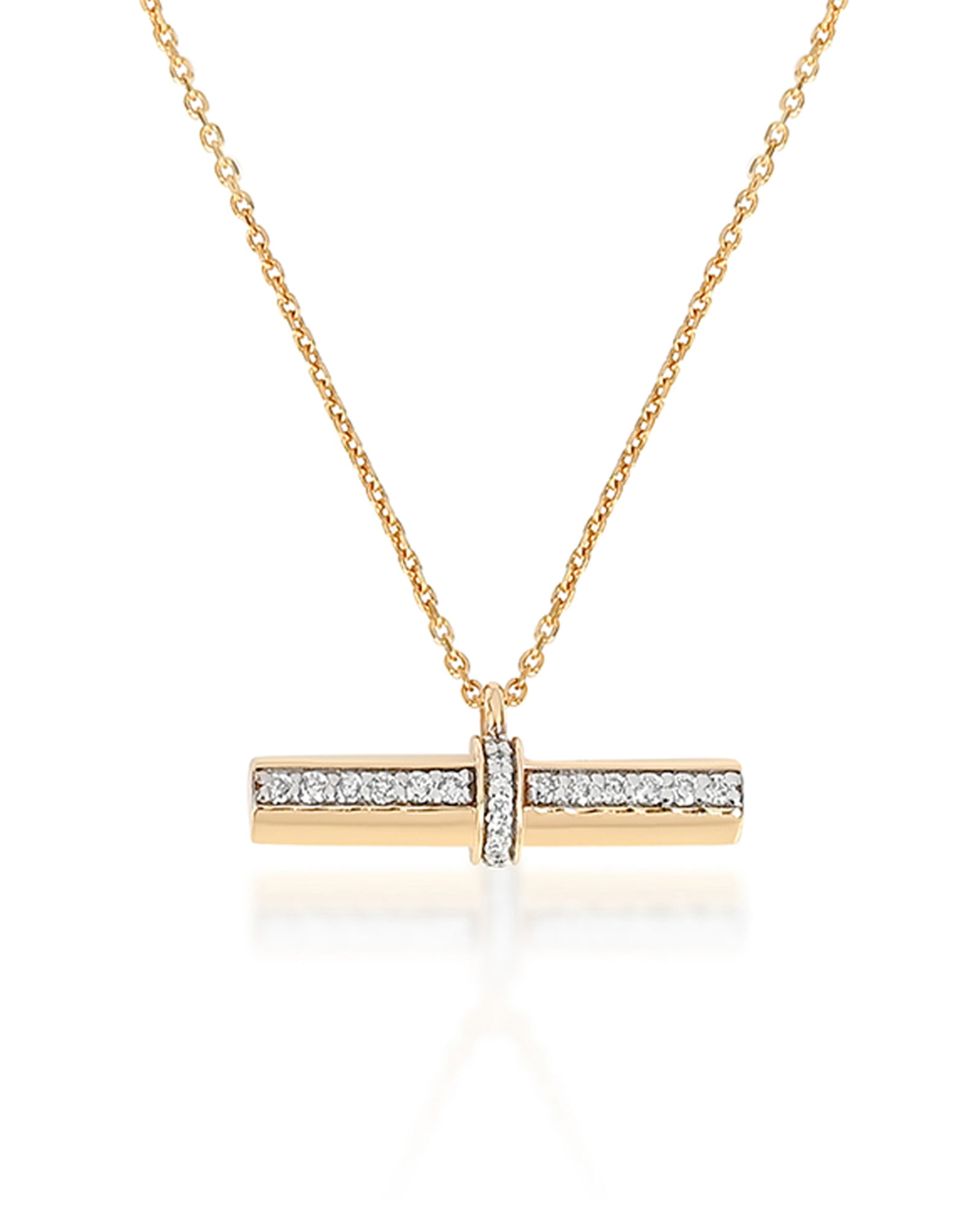 Marrakech Bar Pendant Necklace | AMARIS JEWELS | Fine Jewelry 