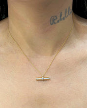 Marrakech Bar Pendant Necklace | AMARIS JEWELS | Fine Jewelry 