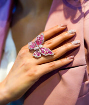 Meant To Fly 2.0 Ruby | AMARIS JEWELS | Fine Jewelry 