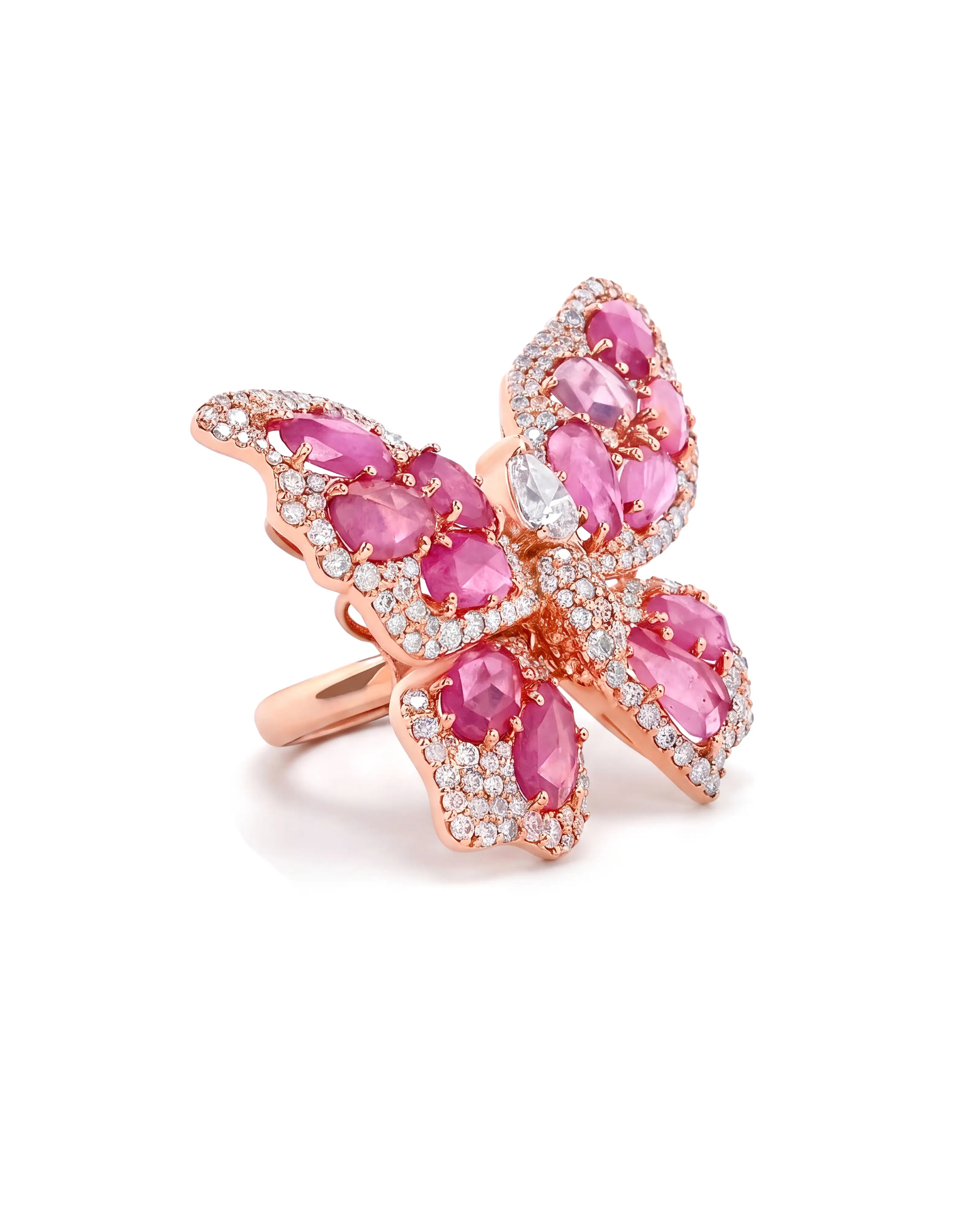 Meant To Fly 2.0 Ruby | AMARIS JEWELS | Fine Jewelry