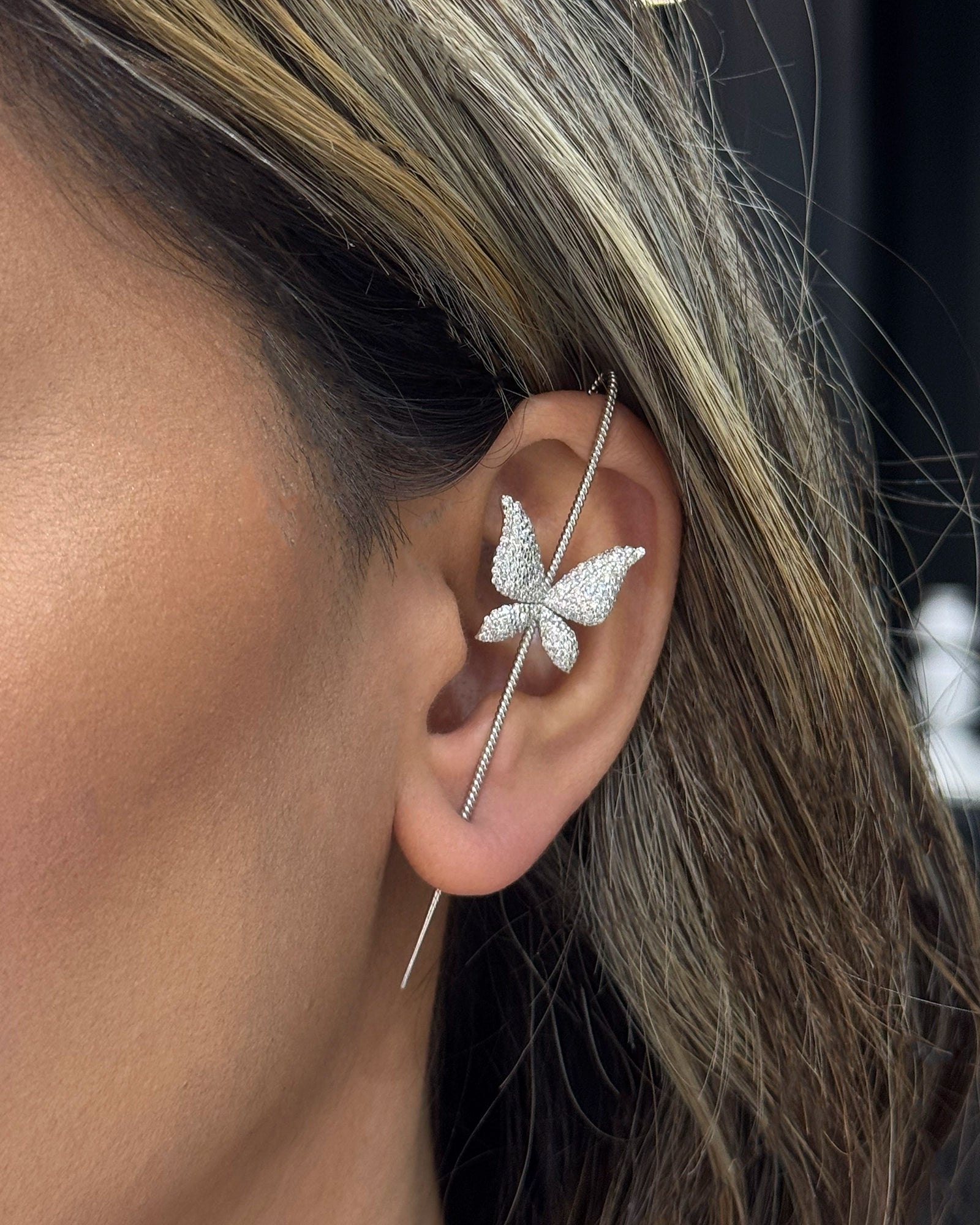 Meant To Fly Ear Bars | AMARIS JEWELS | Fine Jewelry 