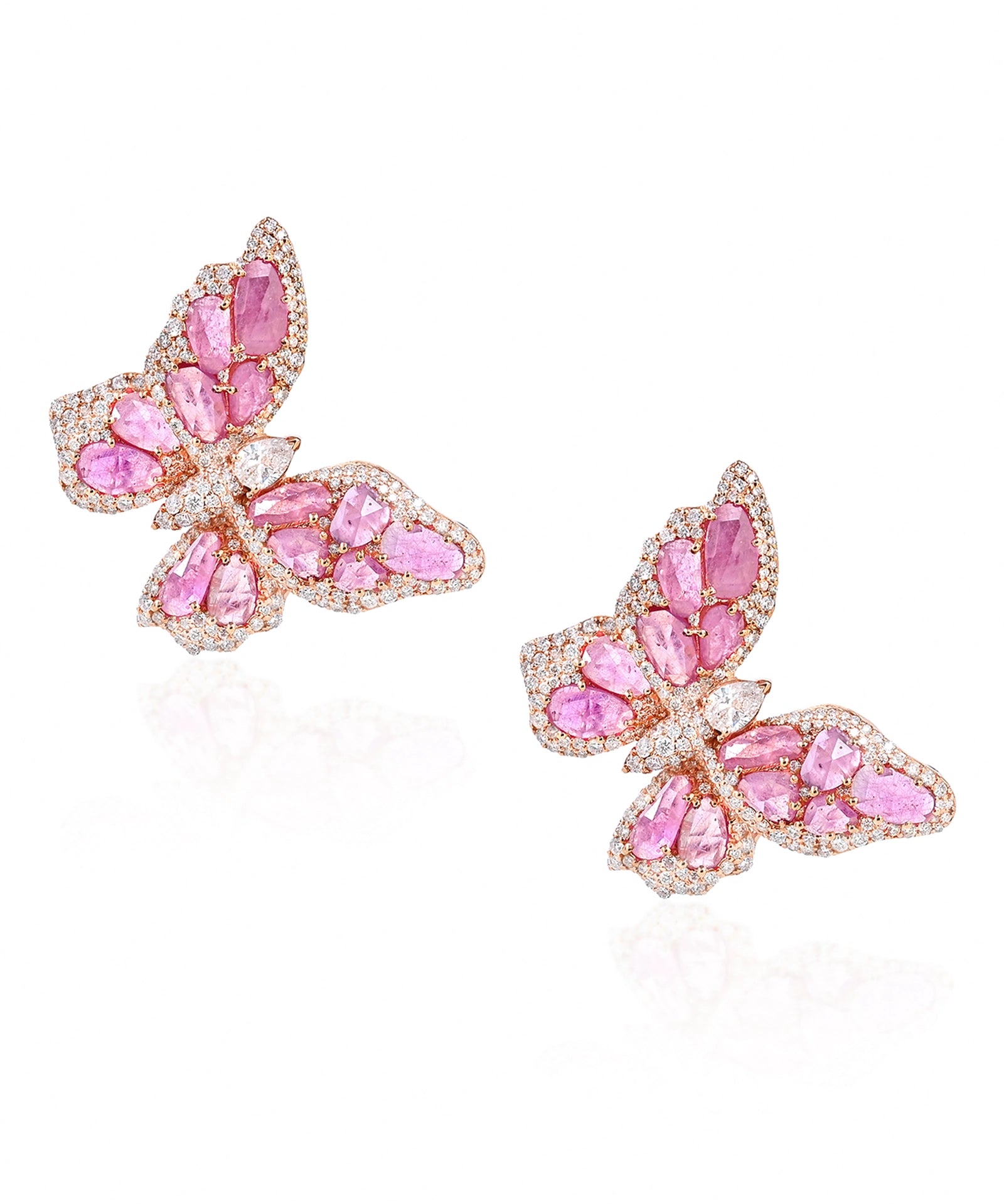 Meant To Fly Earrings (Ruby) | AMARIS JEWELS | Fine Jewelry 