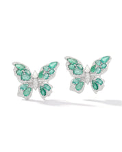 Meant To Fly Emerald Earrings | AMARIS JEWELS | Fine Jewelry
