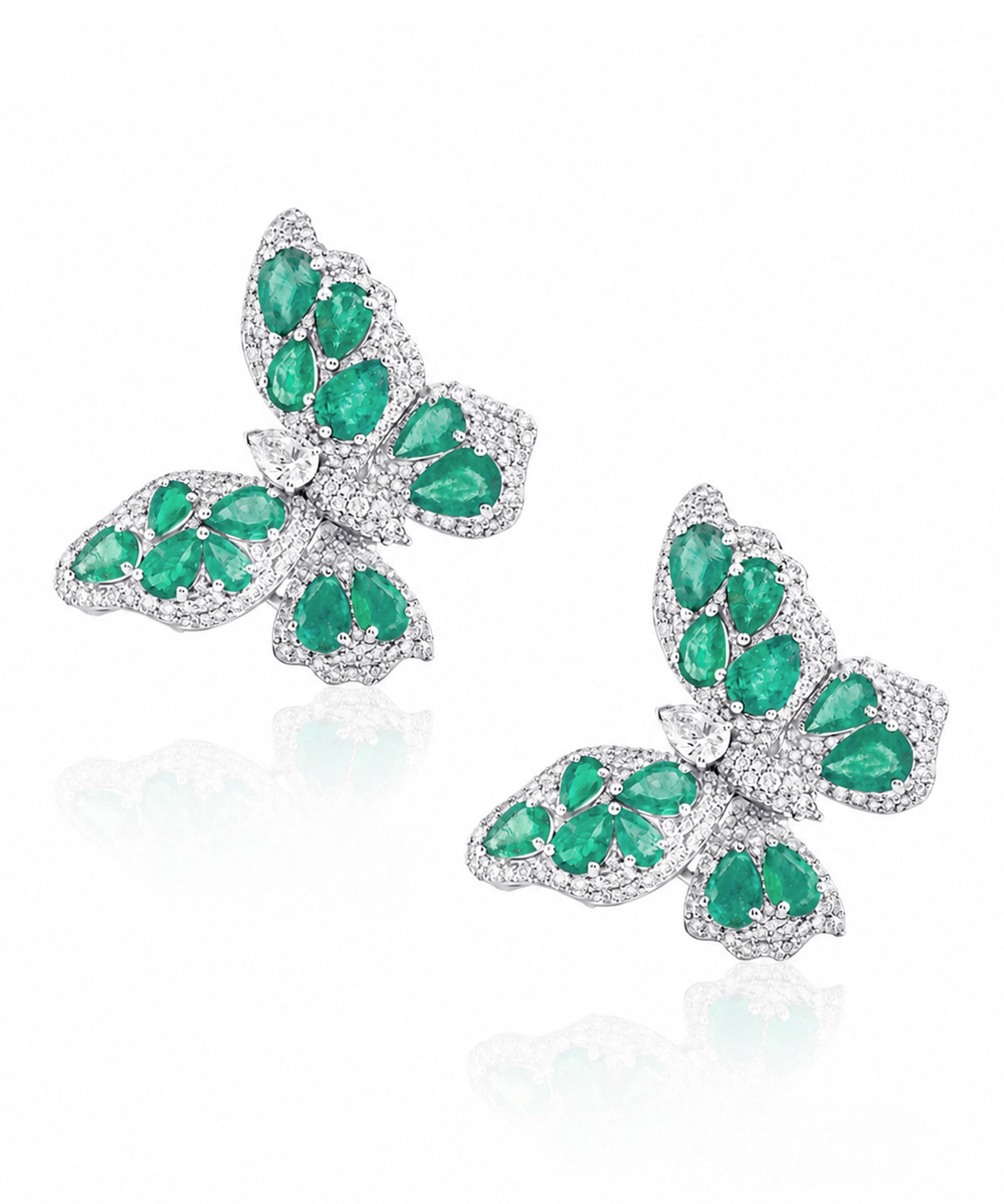 Meant to Fly Minis Emerald | AMARIS JEWELS | Fine Jewelry 