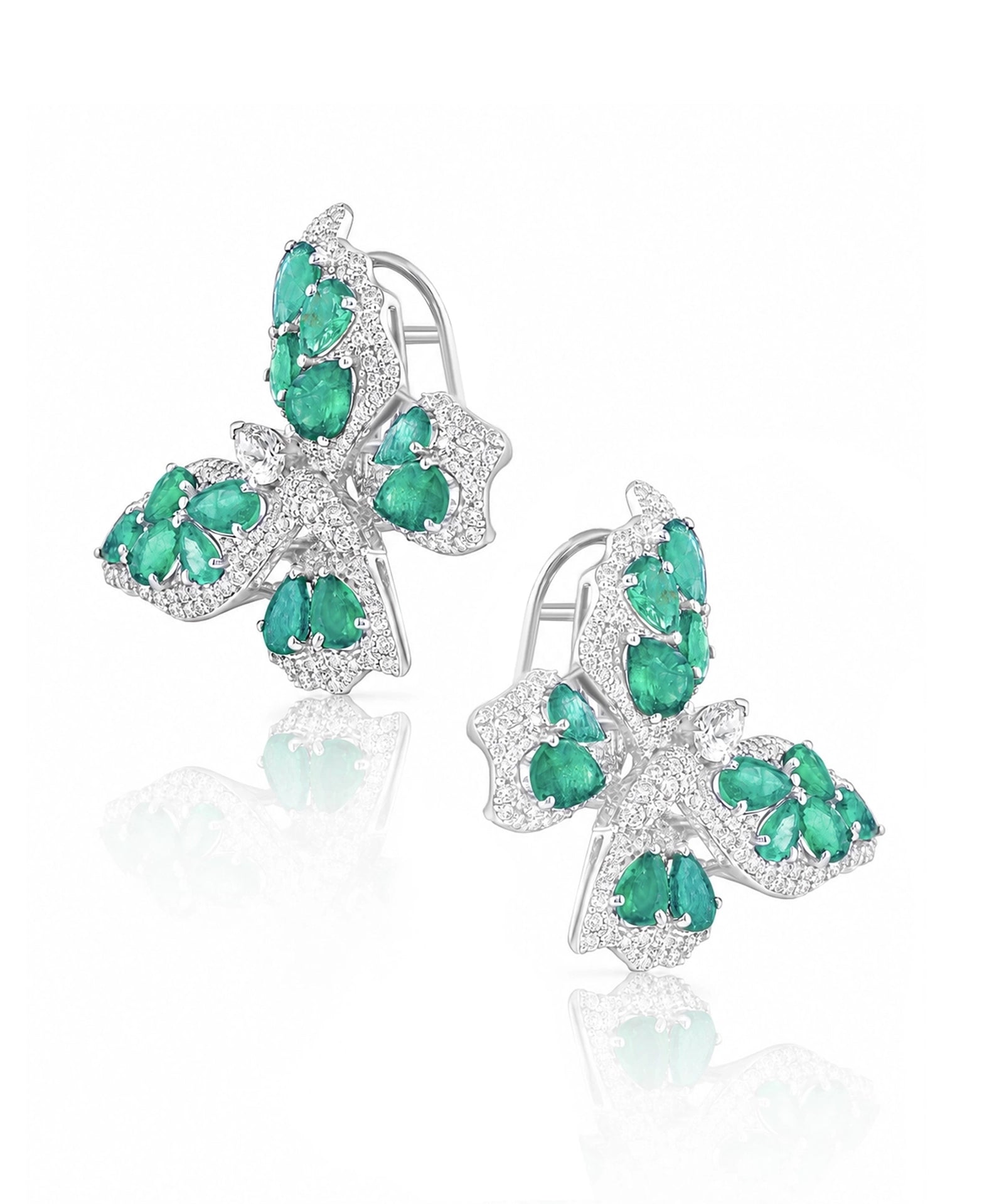 Meant to Fly Minis Emerald | AMARIS JEWELS | Fine Jewelry 