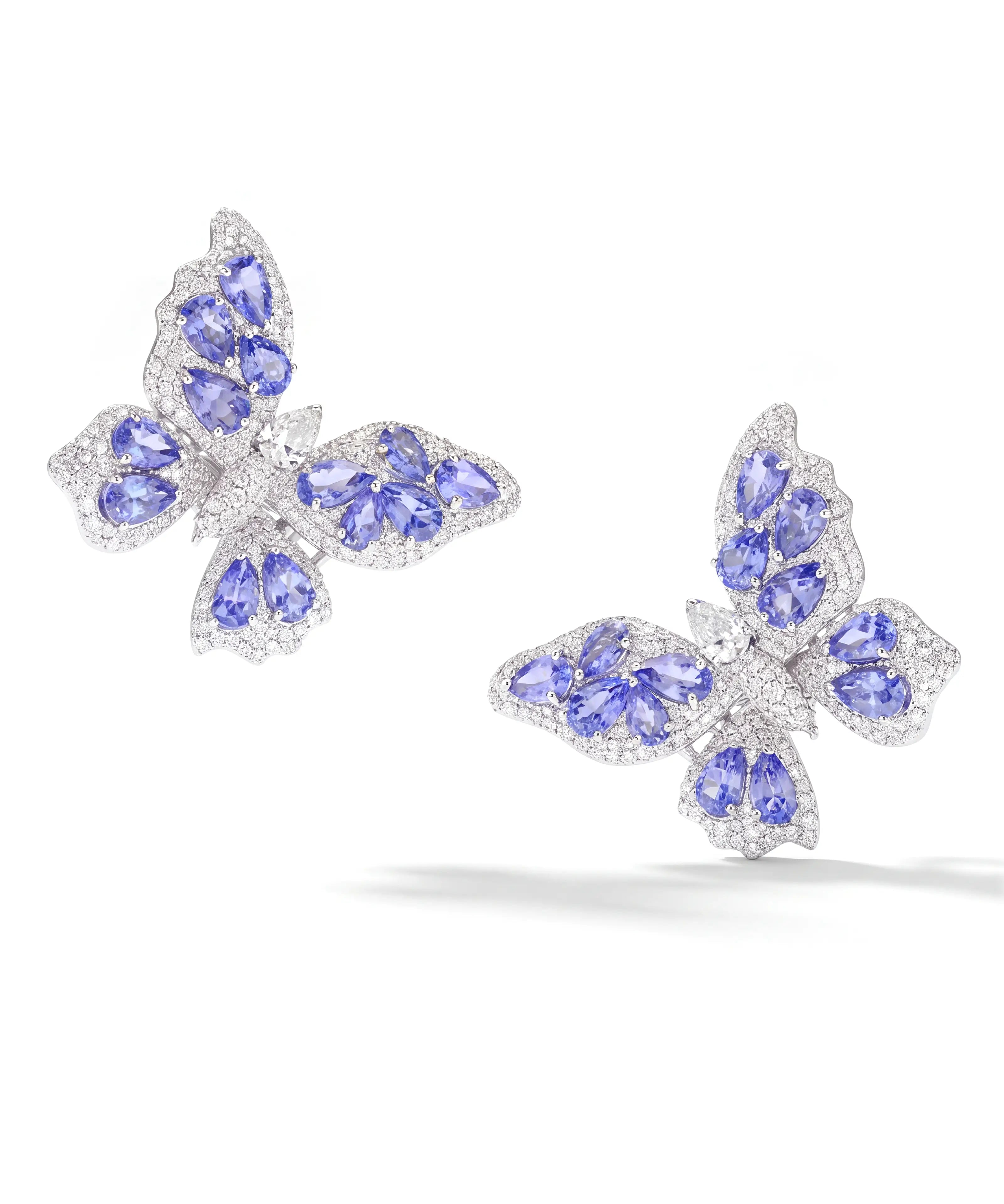 Meant to Fly Minis Tanzanites | AMARIS JEWELS | Fine Jewelry