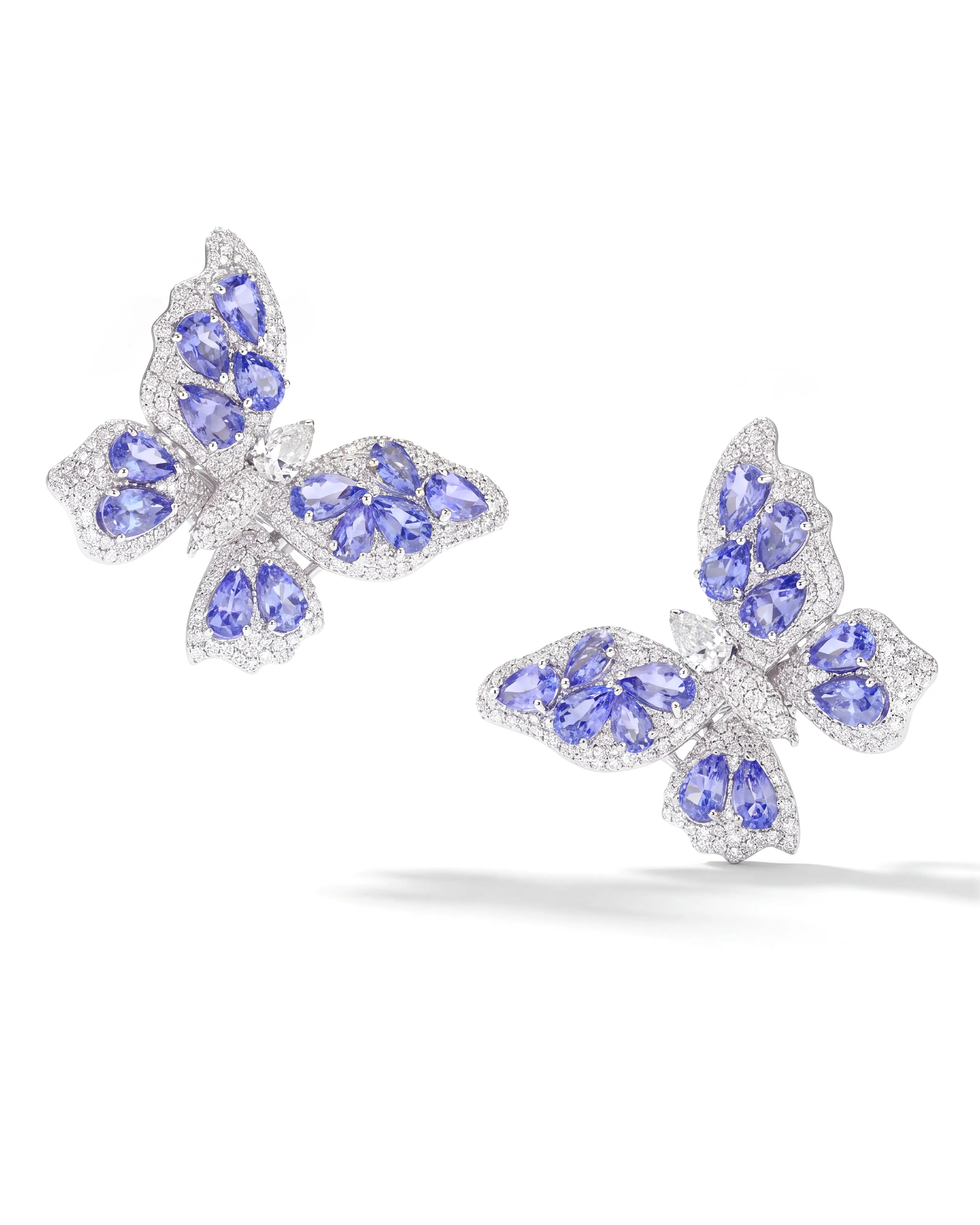 Meant to Fly Minis Tanzanites | AMARIS JEWELS | Fine Jewelry