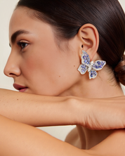 Meant to Fly Tanzanite Earrings | AMARIS JEWELS | Fine Jewelry 