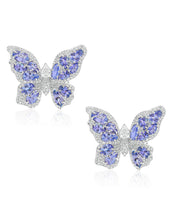 Meant to Fly Tanzanite Earrings | AMARIS JEWELS | Fine Jewelry 
