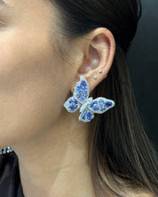 Meant to Fly Tanzanite Earrings | AMARIS JEWELS | Fine Jewelry 