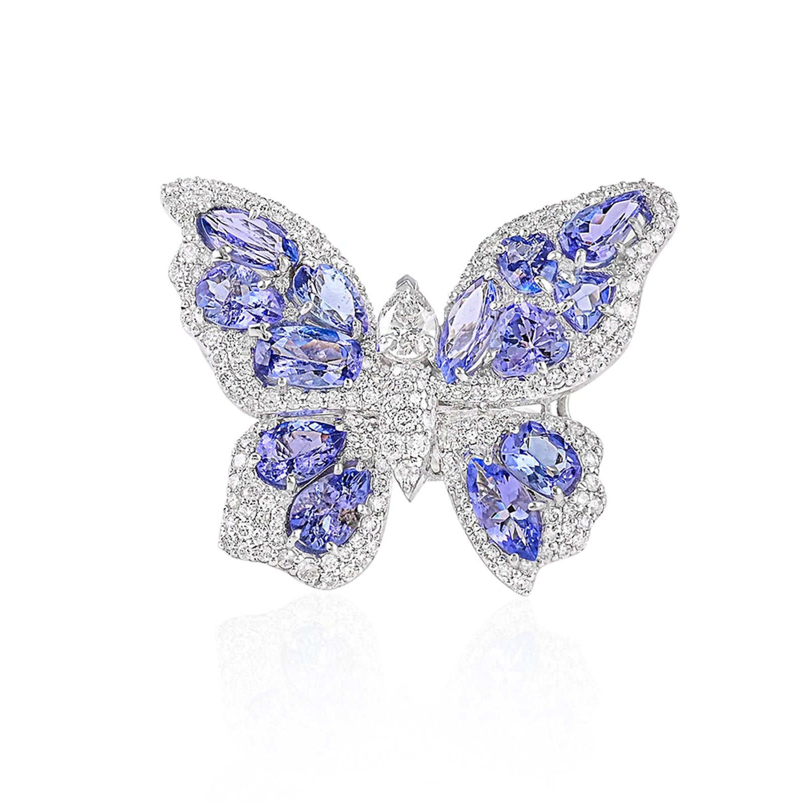 Meant to Fly Tanzanite Ring | AMARIS JEWELS | Fine Jewelry 
