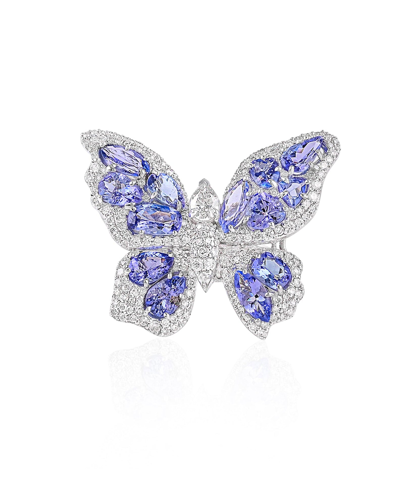 Meant to Fly Tanzanite Ring | AMARIS JEWELS | Fine Jewelry 