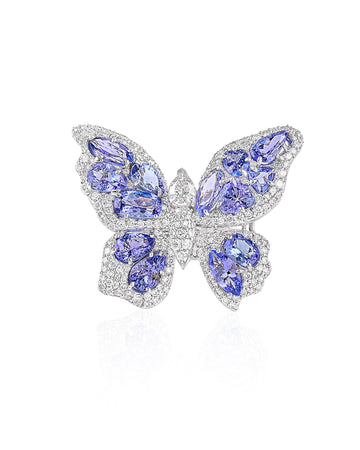 Meant to Fly Tanzanite Ring