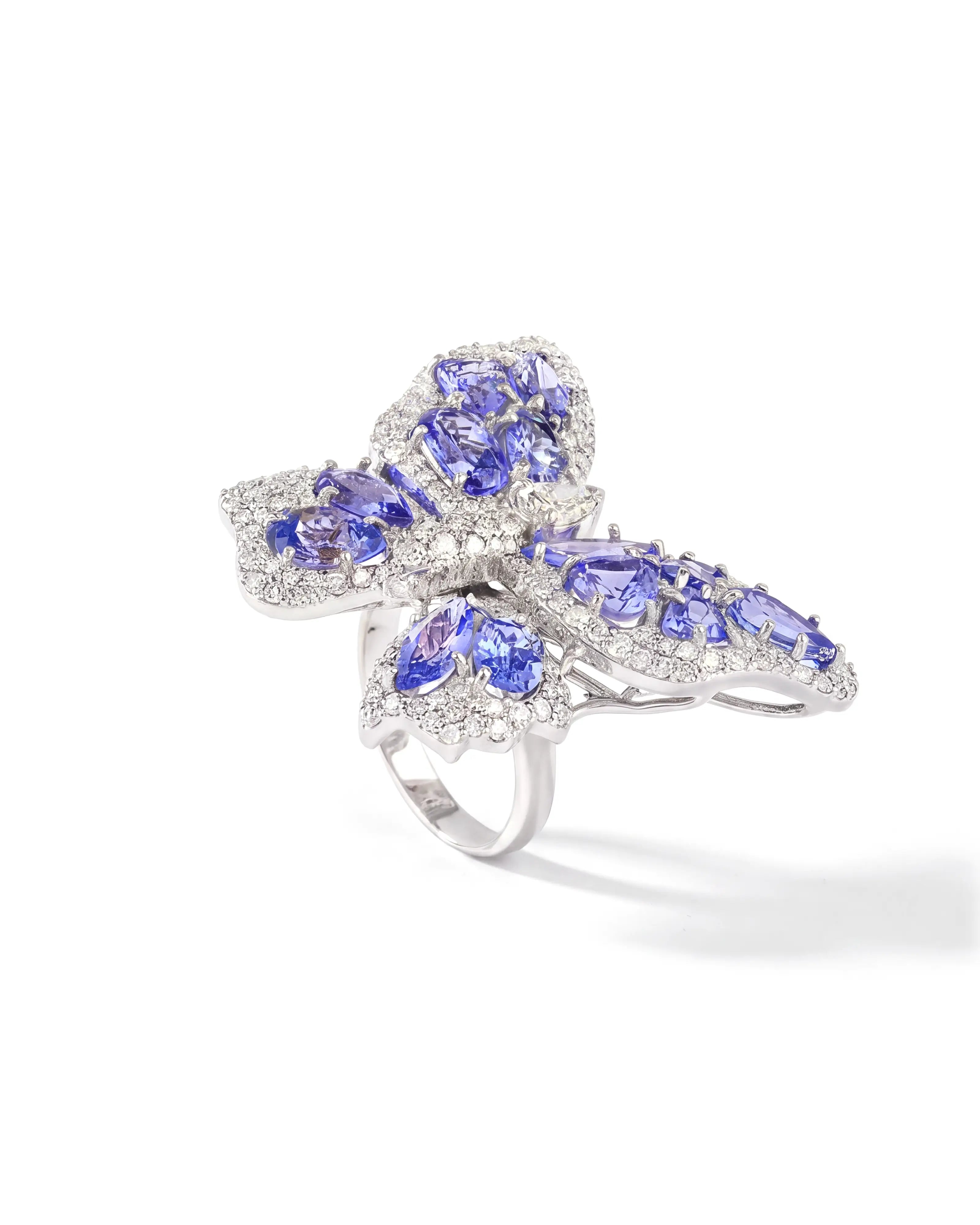 Meant to Fly Tanzanite Ring | AMARIS JEWELS | Fine Jewelry