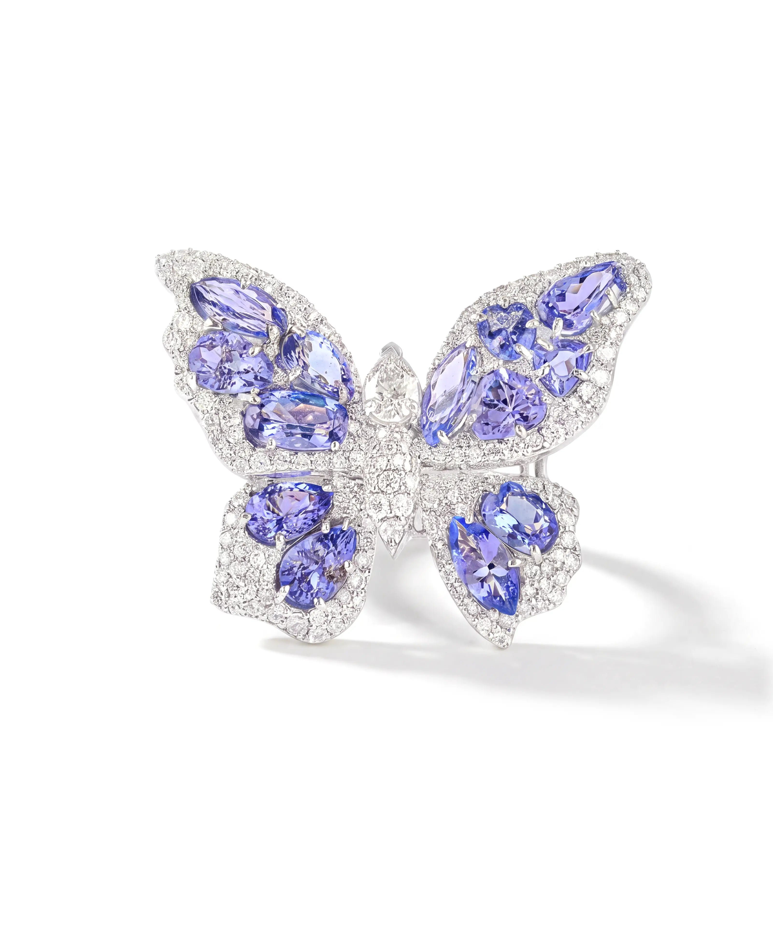 Meant to Fly Tanzanite Ring | AMARIS JEWELS | Fine Jewelry