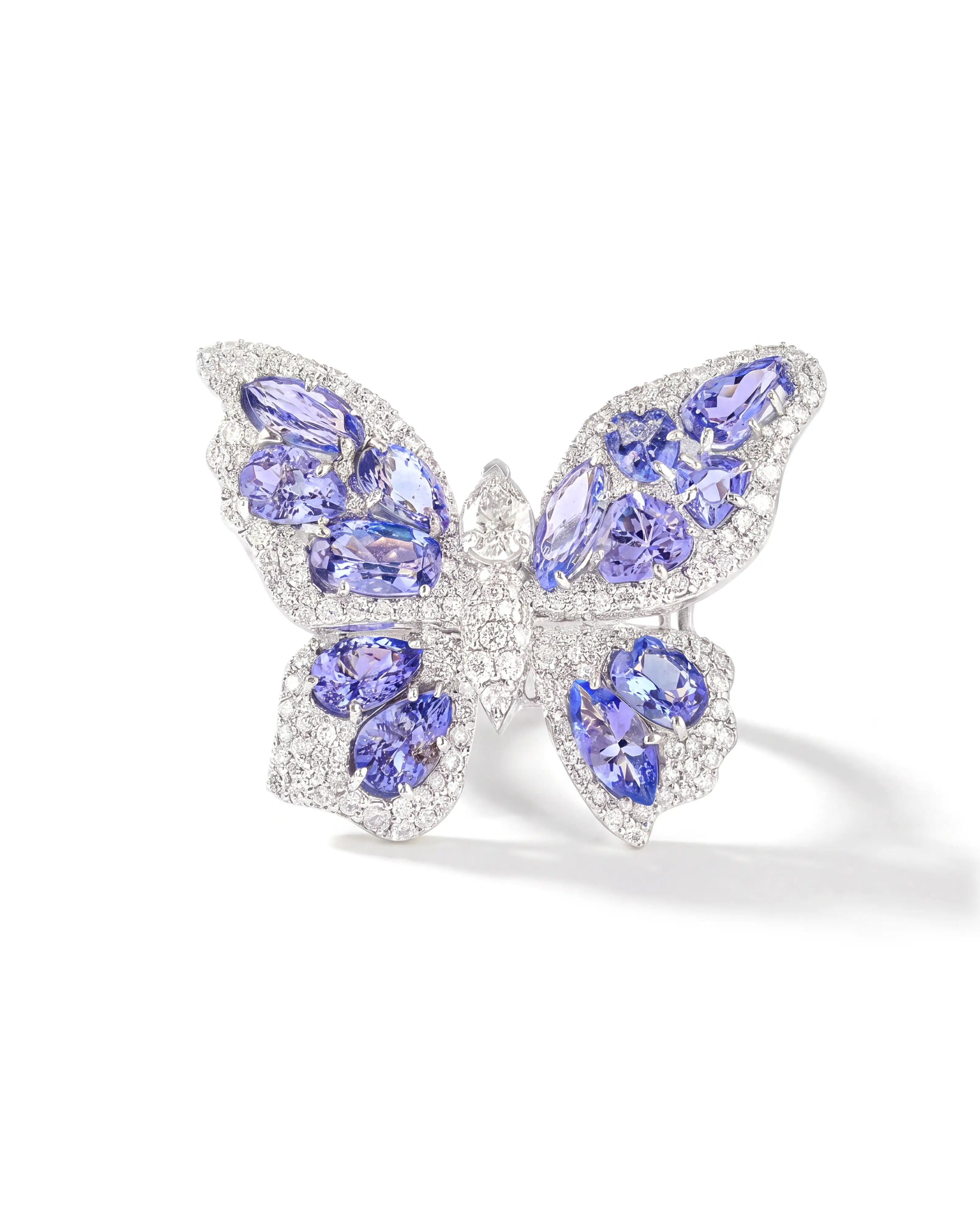 Meant to Fly Tanzanite Ring | AMARIS JEWELS | Fine Jewelry