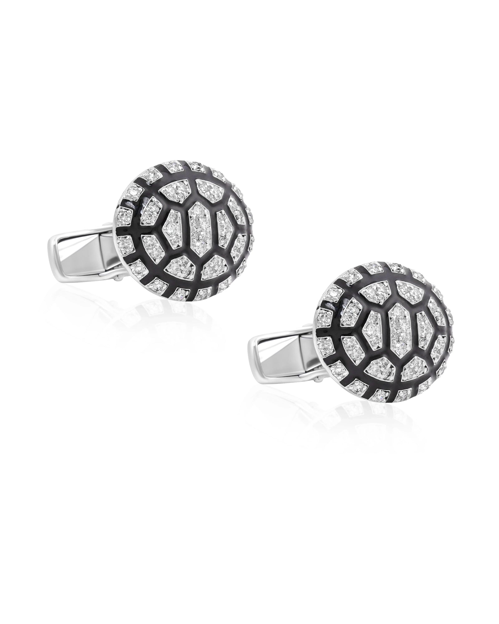 Midnight Mark Cufflinks | AMARIS JEWELS | Fine Jewelry 