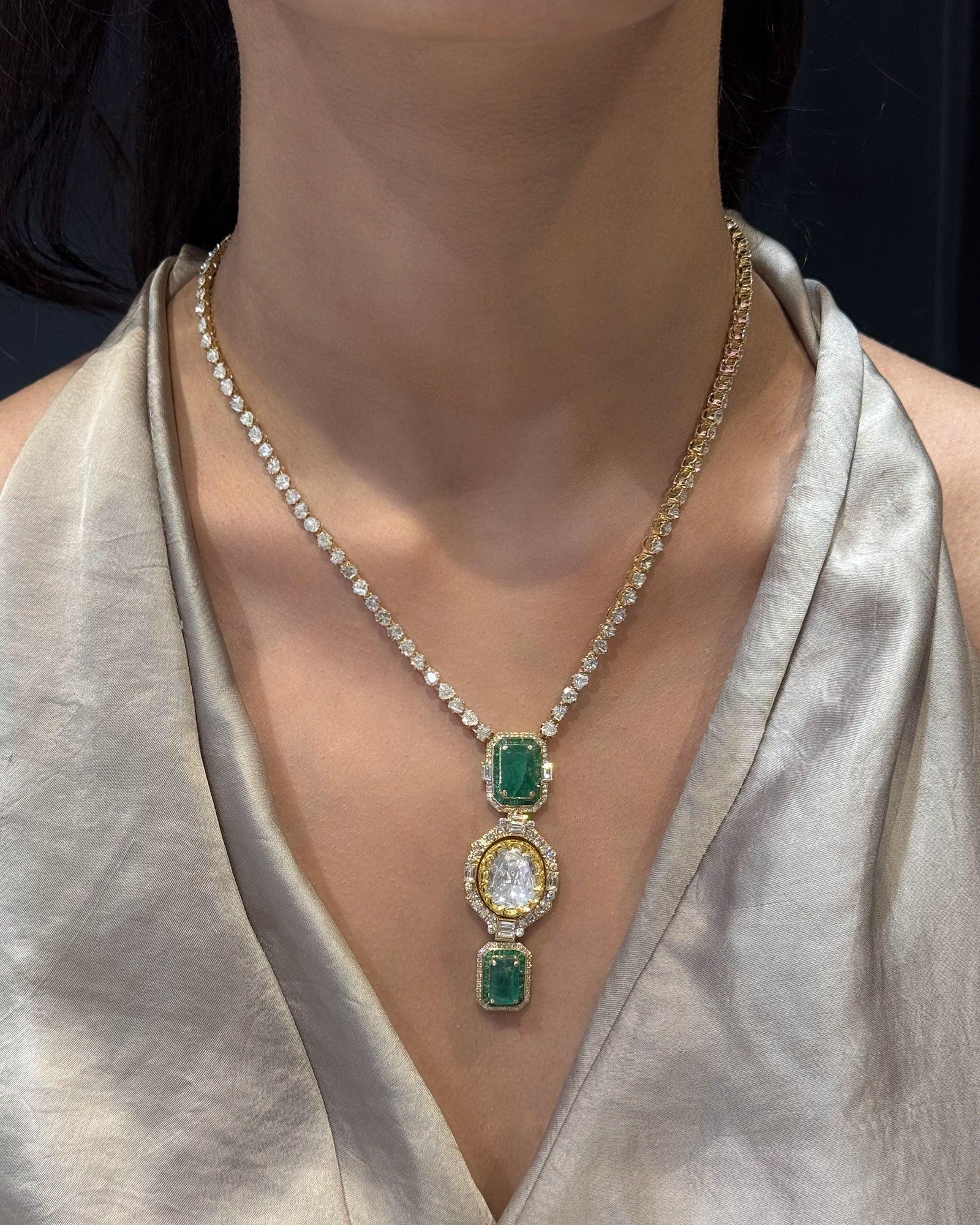 Mini Cascade Necklace | AMARIS JEWELS | Fine Jewelry