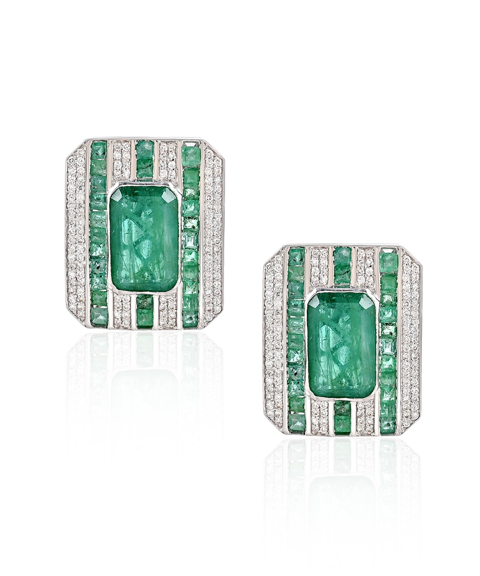 Mondrian Earrings | AMARIS JEWELS | Fine Jewelry 