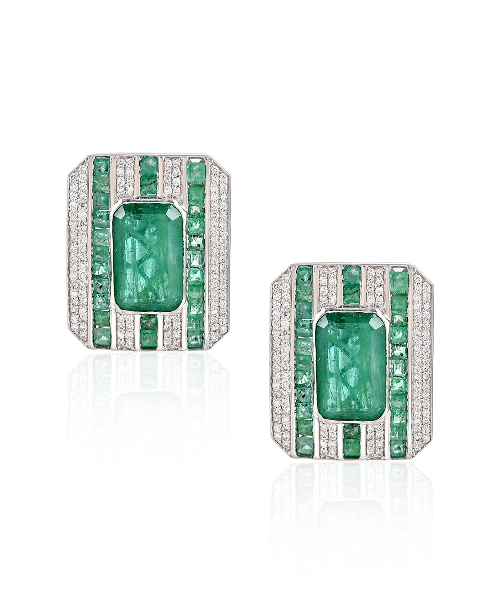 Mondrian Earrings | AMARIS JEWELS | Fine Jewelry 