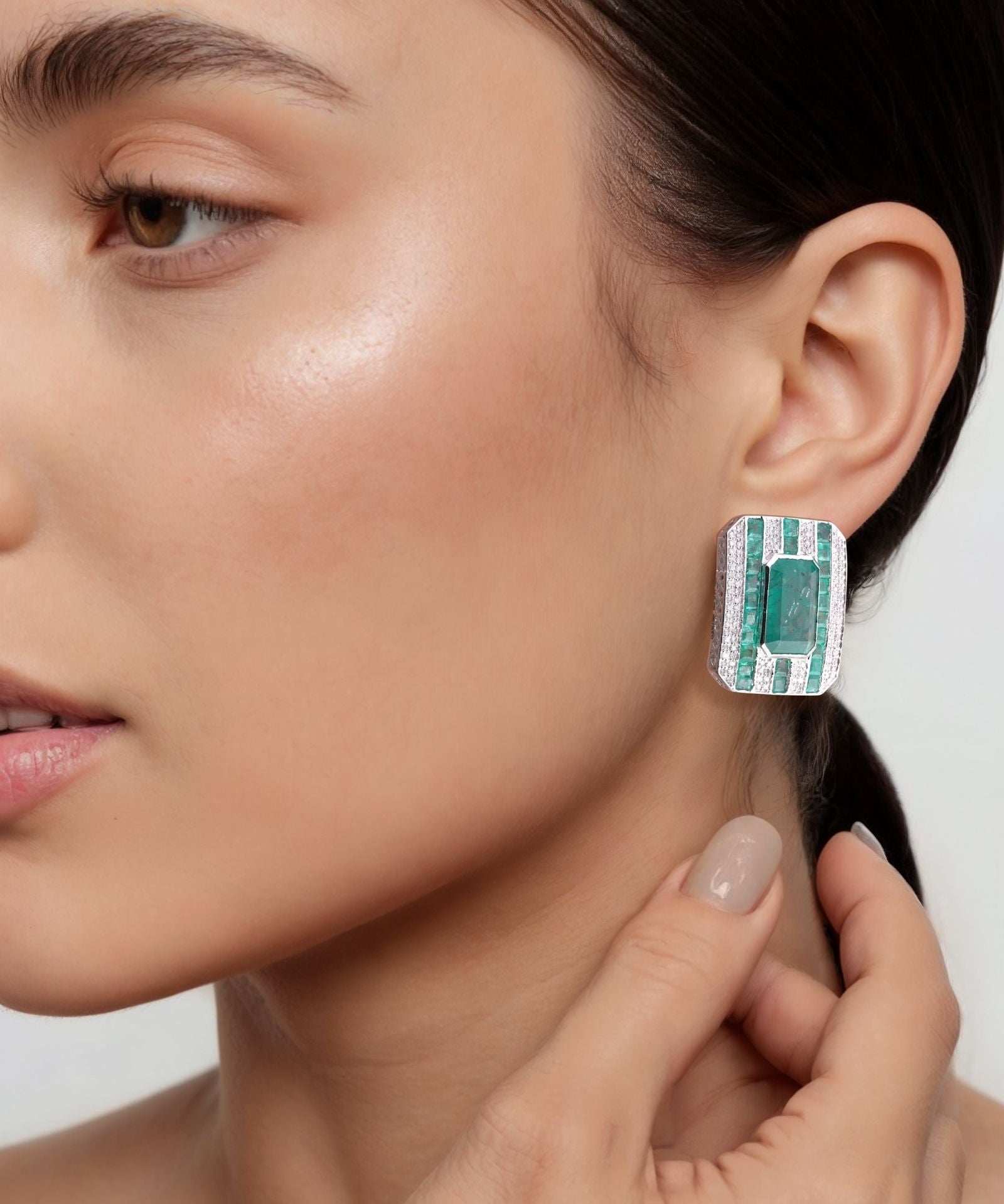 Mondrian Earrings | AMARIS JEWELS | Fine Jewelry 