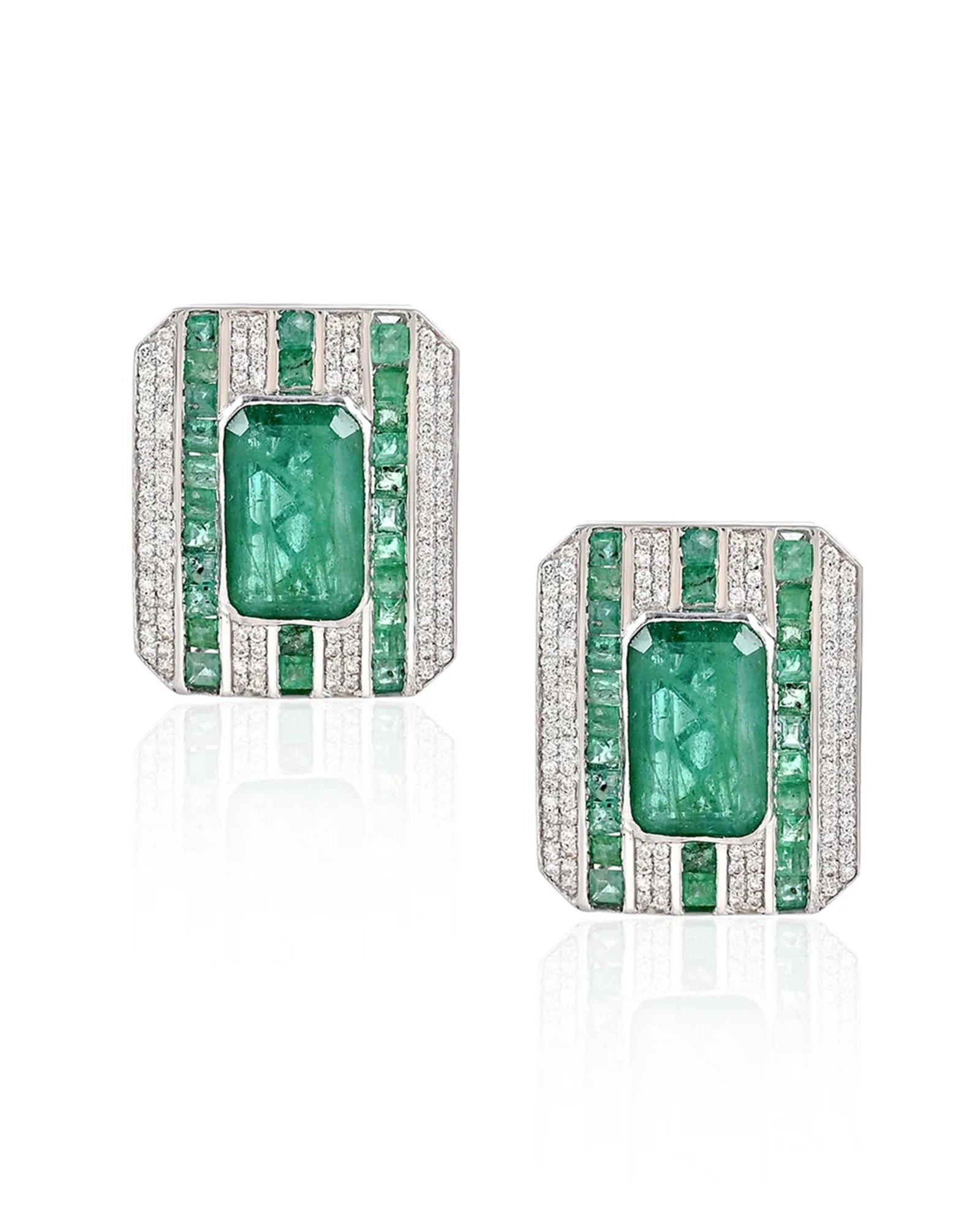 Mondrian Earrings | AMARIS JEWELS | Fine Jewelry 